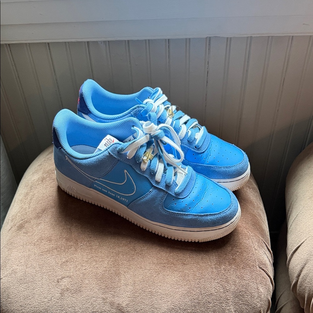 Nike first use university Blue Air Force 1 Sneakers